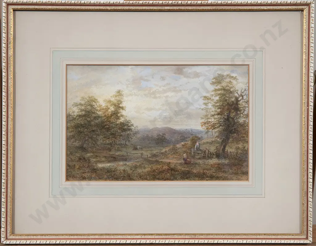 E F Carter (British) - Picturesque Landscape with other watercolour (2) Image 1++