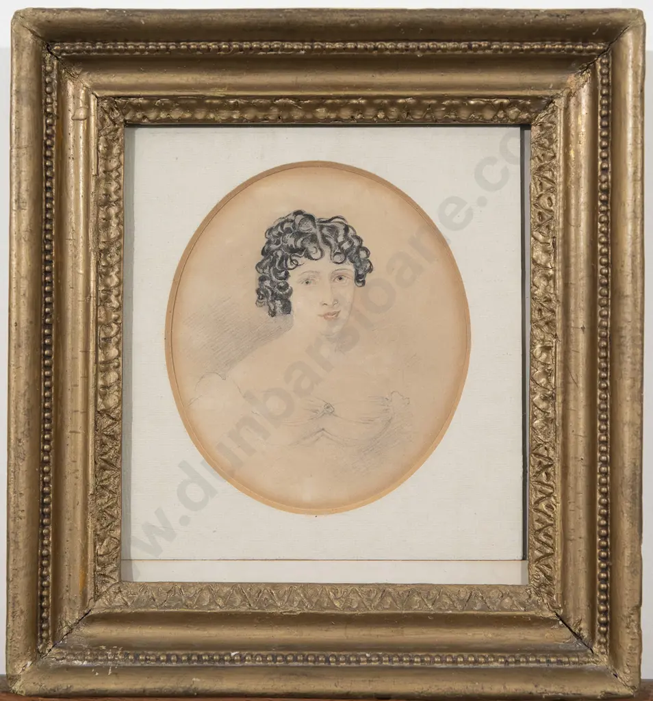 Style of John Downman (British) - Portrait of Lady Image 1++