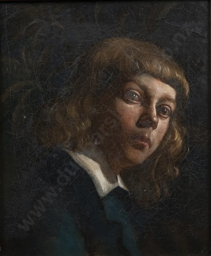 European C19th - Portrait of Young Gent Image 1++
