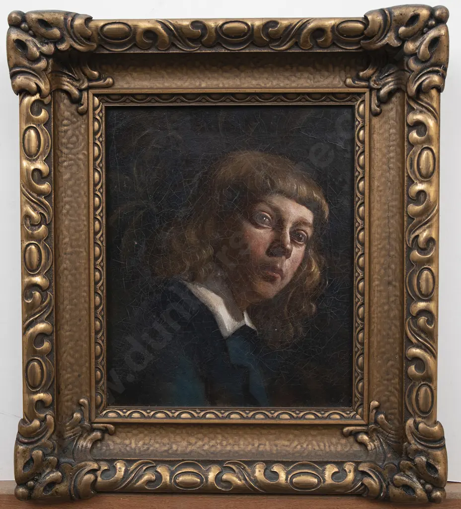 European C19th - Portrait of Young Gent Image 1++