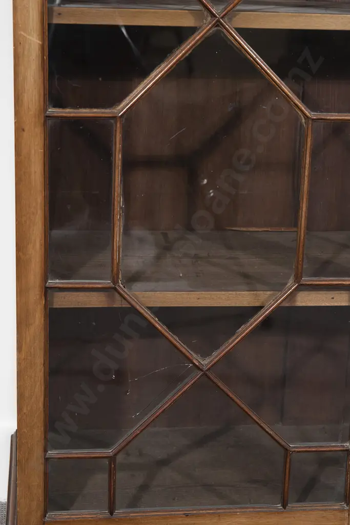 Geo III Style Mahogany Bookcase Image 1++