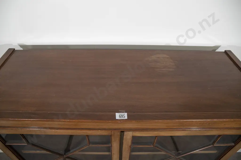 Geo III Style Mahogany Bookcase Image 1++