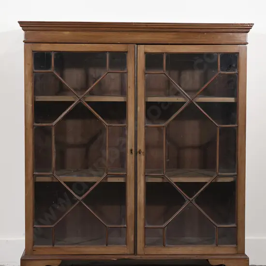 Geo III Style Mahogany Bookcase