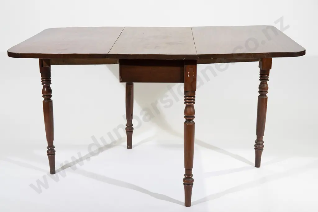 Regency Mahogany Pembroke Dining Table Image 1++