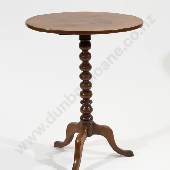 Victorian Mahogany Oval Tilt Wine Table
