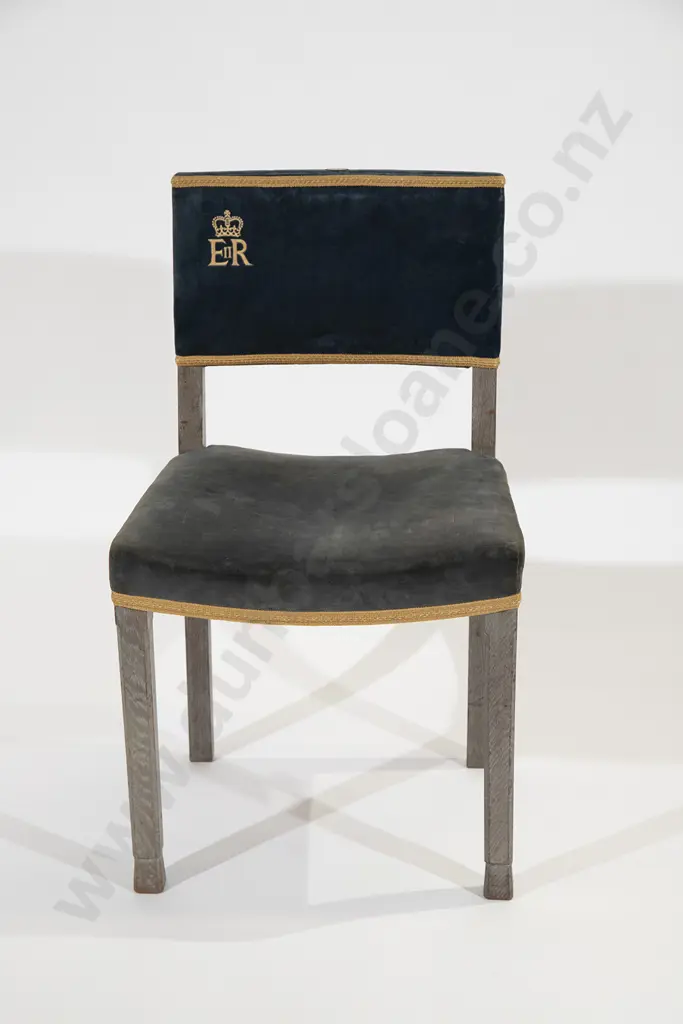 1953 QEII Coronation Guest Chair, No 142 (Sir Matthew Oram) Image 1++