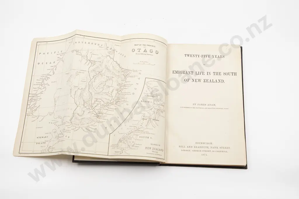 Adam James - Twenty Five Years of Emigrant Life In The South Island Of New Zealand Image 1++