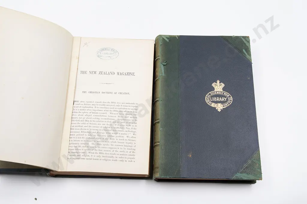 (-) The New Zealand Magazine Volumes I & II 1876-1877 Image 1++
