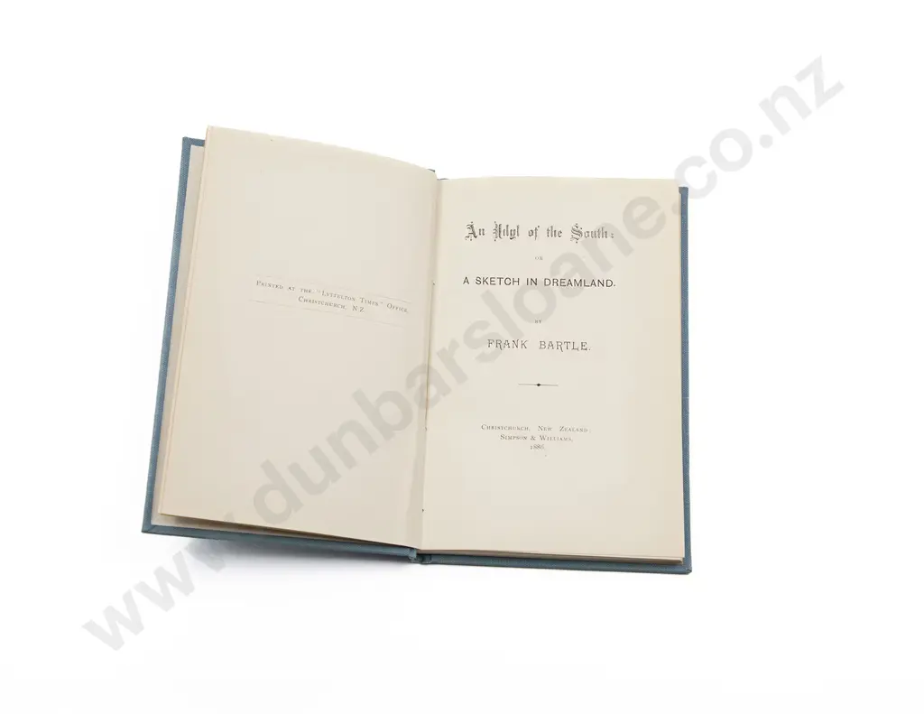 3 Late 19th Century NZ Historical Booklets Image 1++