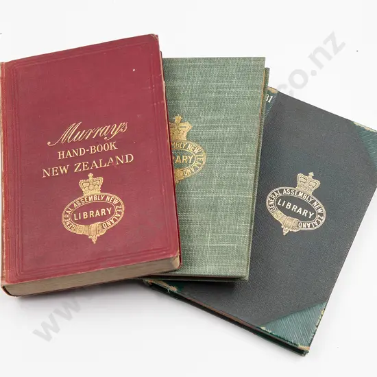 Three NZ Travel & History Volumes