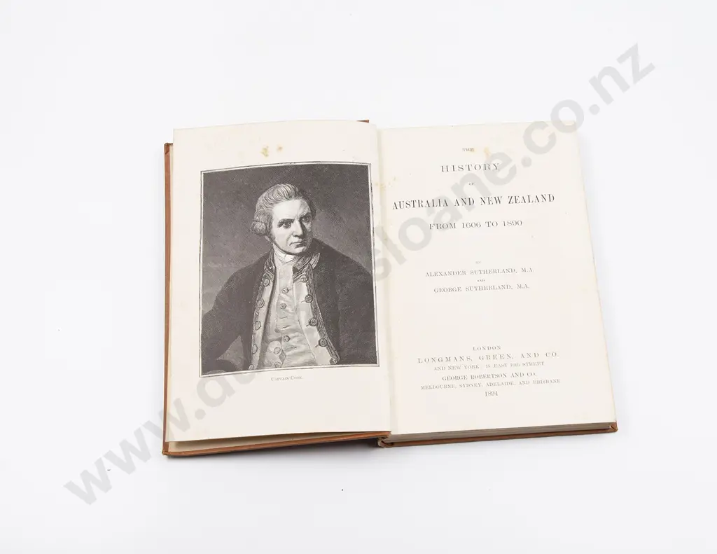 Four Late 19th Century NZ Historical Volumes Image 1++