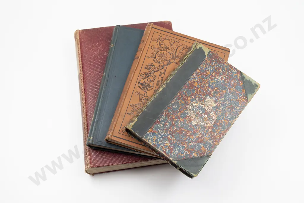 Four Late 19th Century NZ Historical Volumes Image 1++