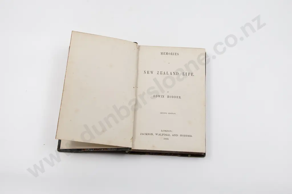 Four Late 19th Century NZ Historical Volumes Image 1++