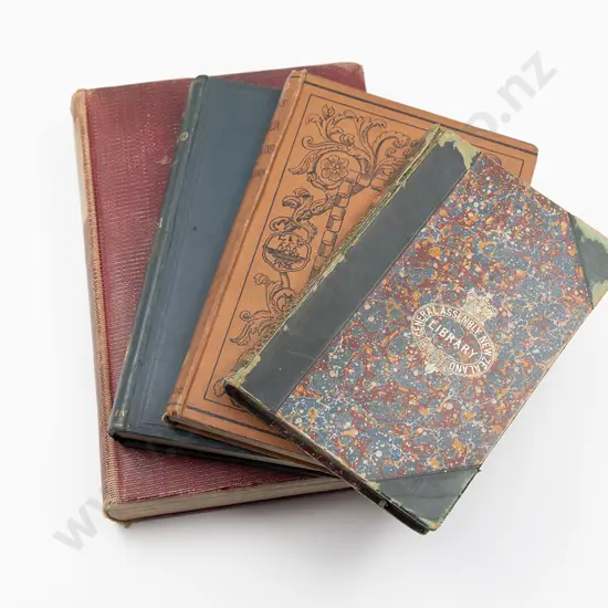 Four Late 19th Century NZ Historical Volumes