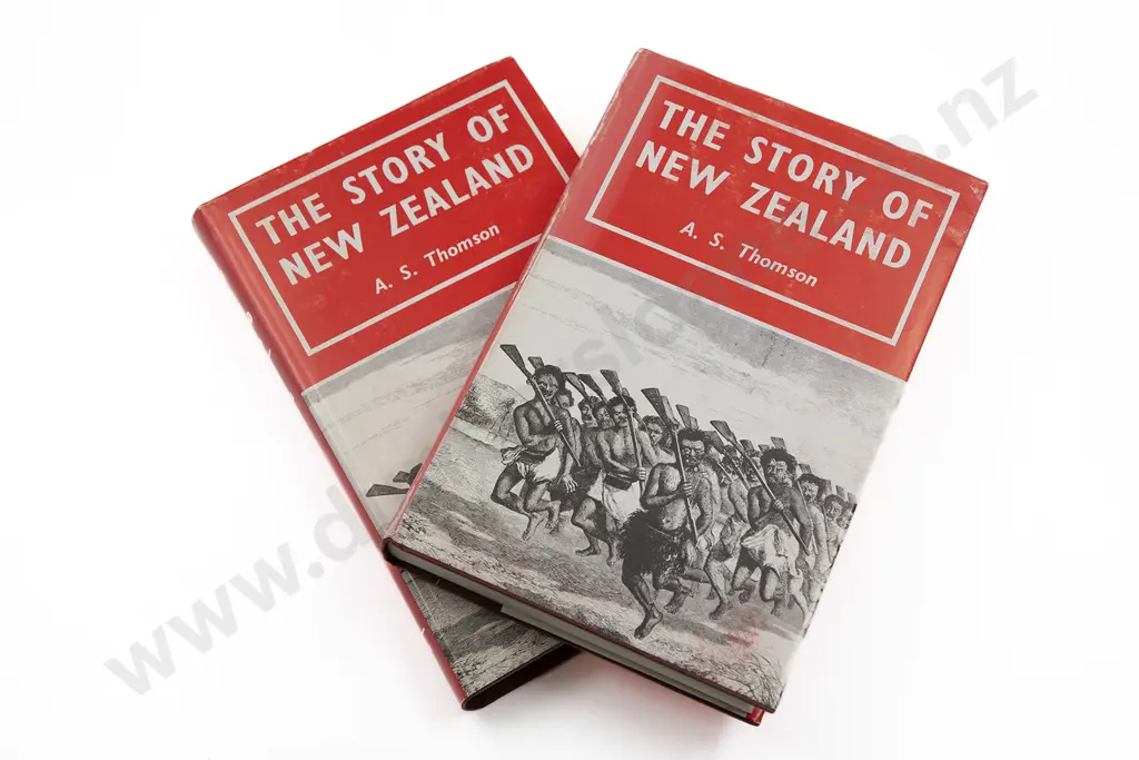Thomson Arthur S - The Story of New Zealand (2 Volumes) Image 1++