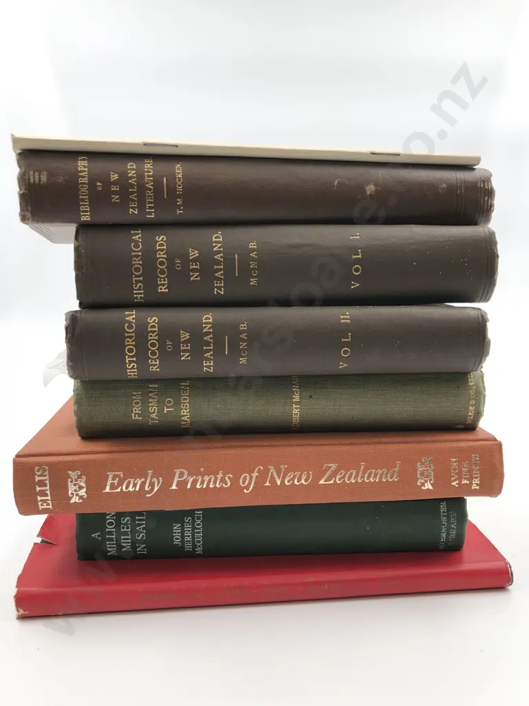 Eight Various NZ Volumes Image 1++