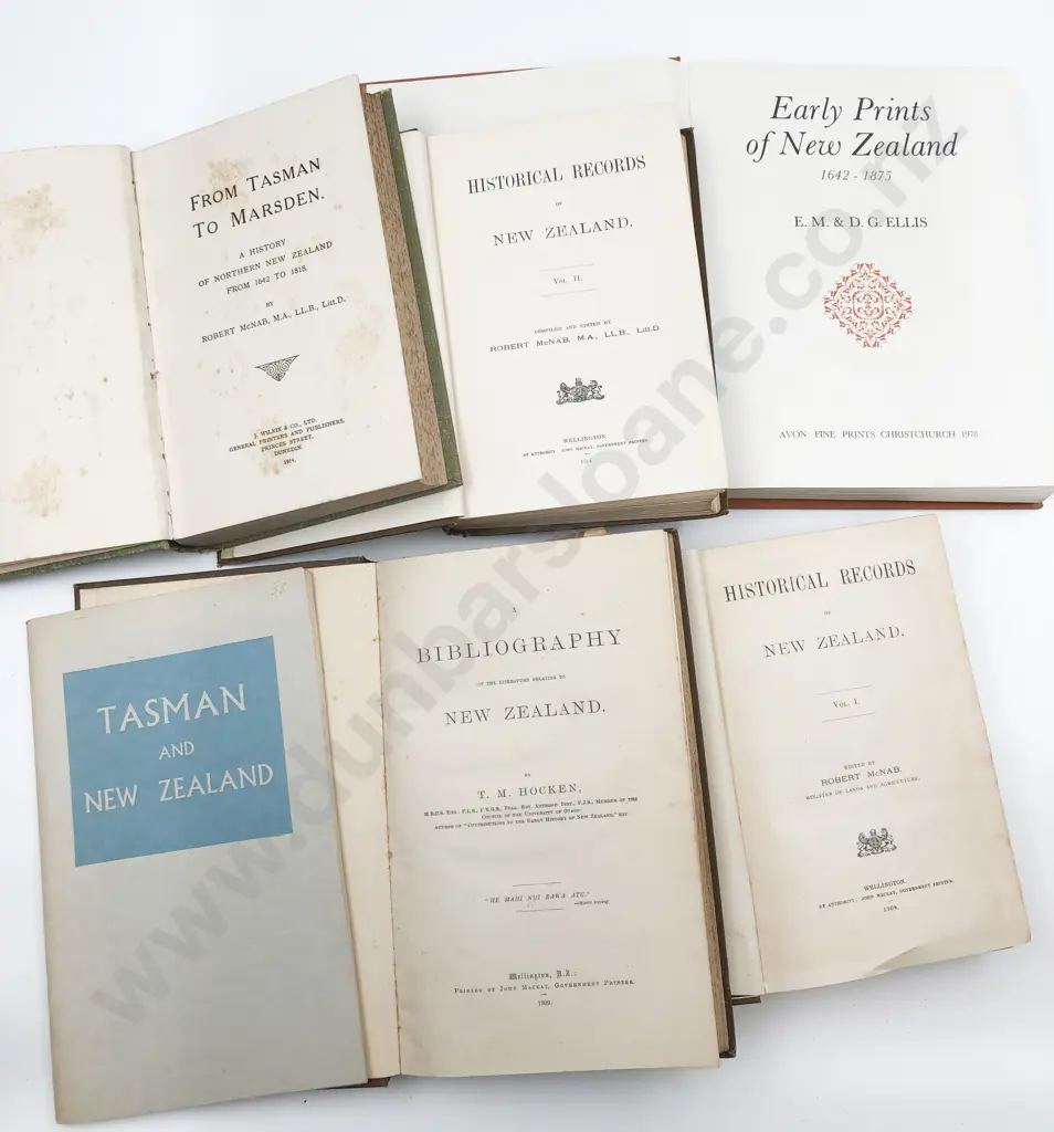 Eight Various NZ Volumes Image 1++