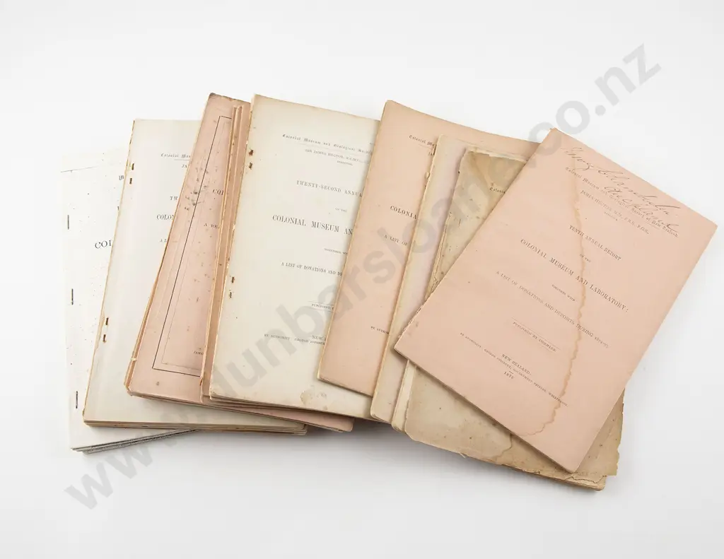 18 Colonial Museum Reports Image 1++