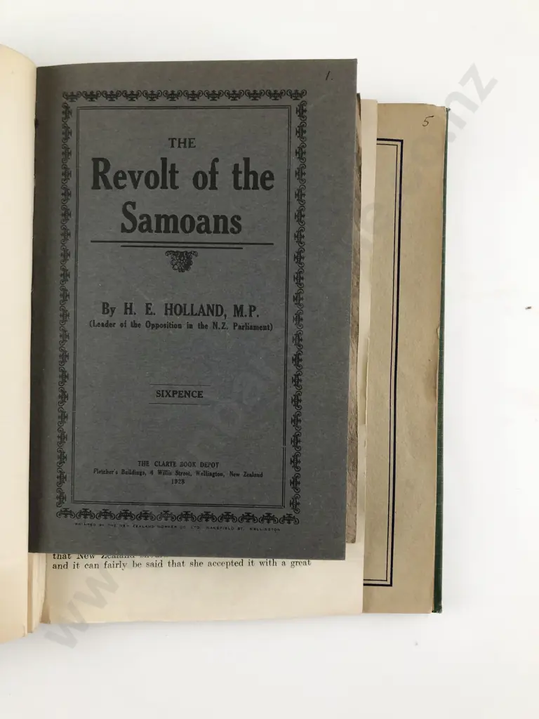 3 Bound Volumes Of Pacific Pamphlets Image 1++