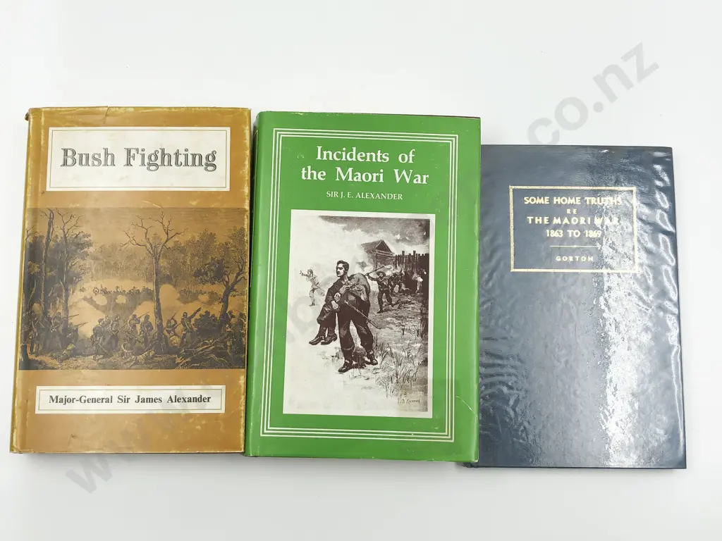 3 Capper Press Maori Wars Related Volumes Image 1++