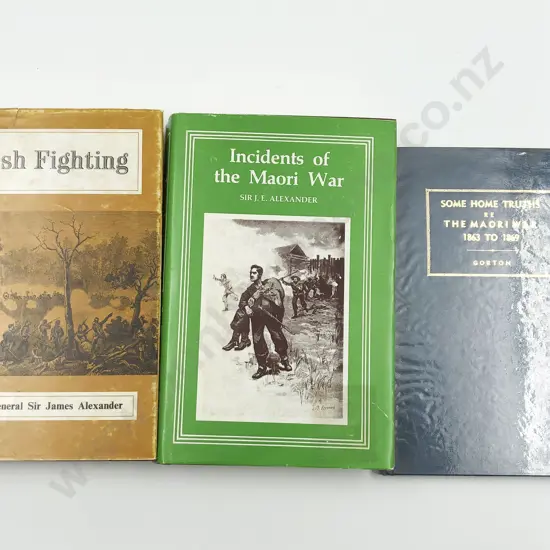 3 Capper Press Maori Wars Related Volumes