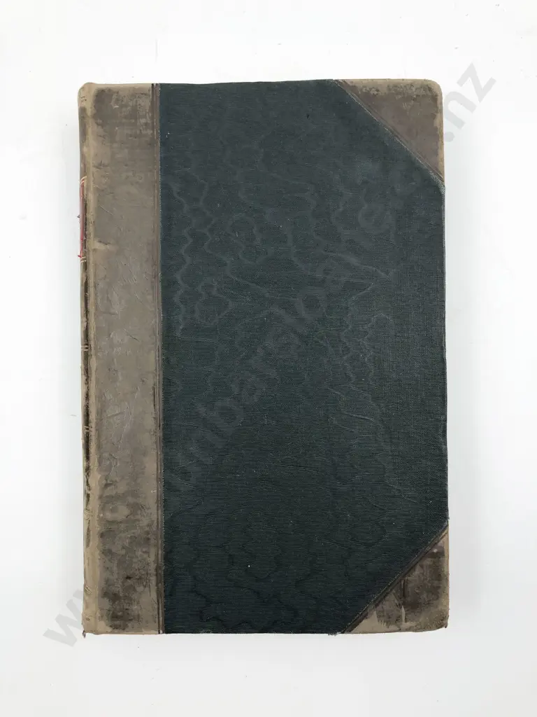Augustus Hamiltons Personal Bound Volume Of Transactions Of The New Zealand Institute 1879-1903 Image 1++