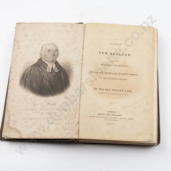 Yate Rev William - An Account of New Zealand