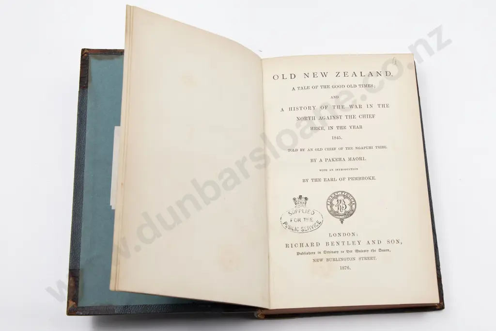 A Pakeha Maori - Old New Zealand Image 1++