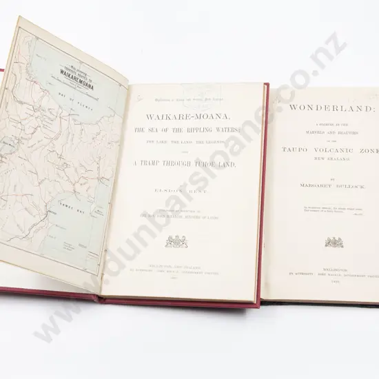 Two Late 19th Century NZ Regional Volumes
