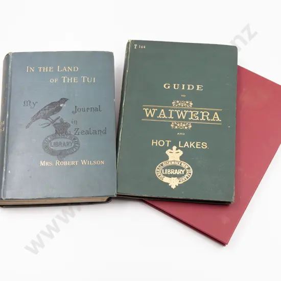 Three Victorian NZ Regional/Travel Volumes