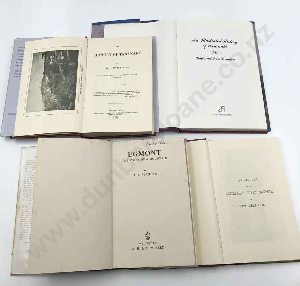 Four Volumes On Taranaki Image 1++