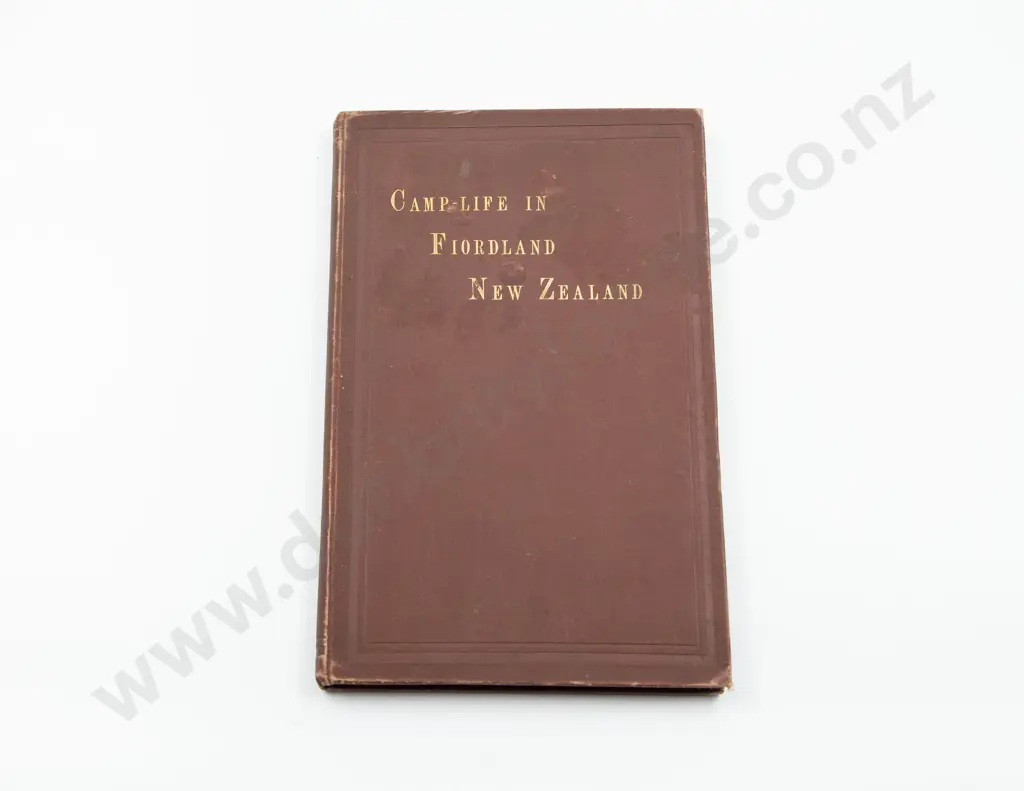 McHutcheson William - Camp-Life In Fiordland New Zealand Image 1++