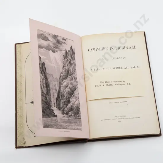 McHutcheson William - Camp-Life In Fiordland New Zealand