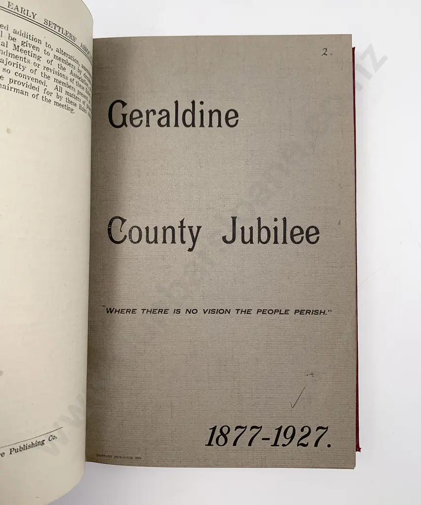 5 Bound Vintage NZ Jubilee Booklets Image 1++