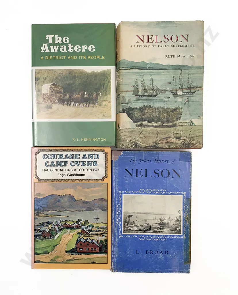 4 Nelson & Tasman Topographical Volumes Image 1++