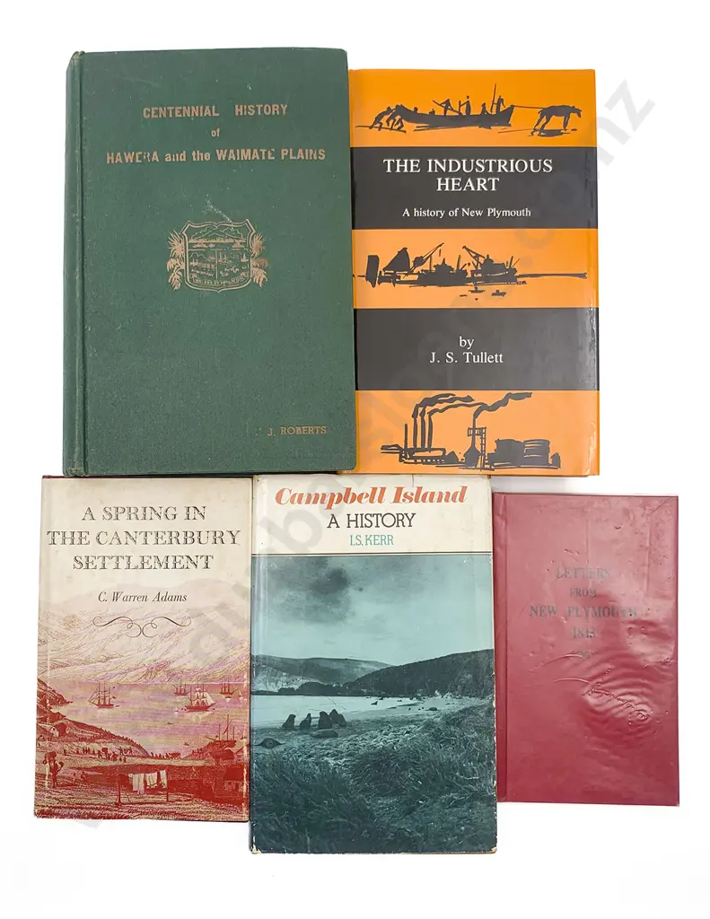 5 New Zealand Topographical Volumes Image 1++
