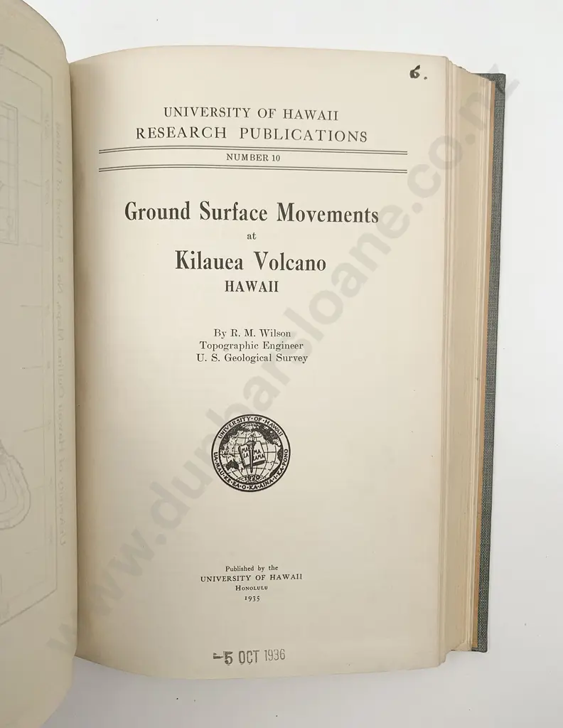 Collection Of Eleven Bound University Of Hawaii Papers 1923-35 Image 1++