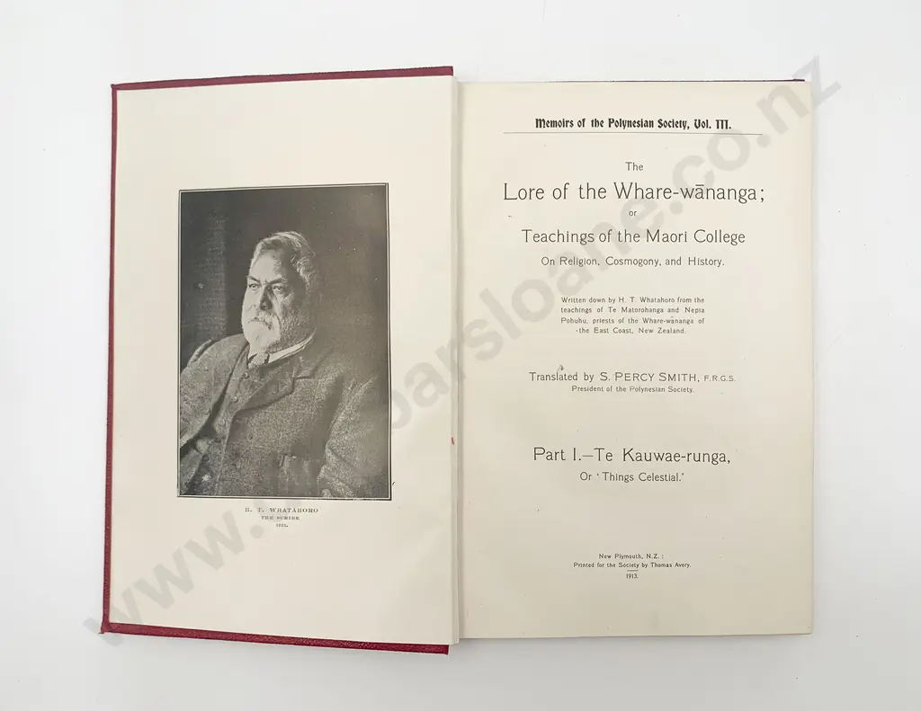 Smith S Percy - The Lore of the Whare-wananga Image 1++