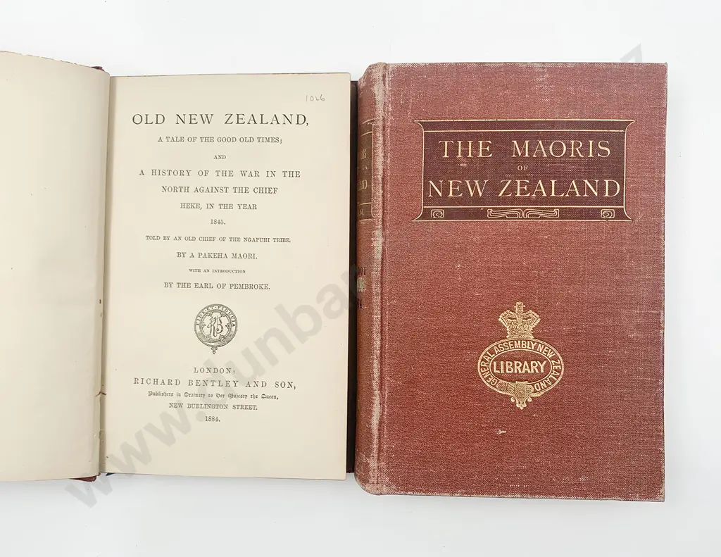 Two Maori Historical Volumes Image 1++