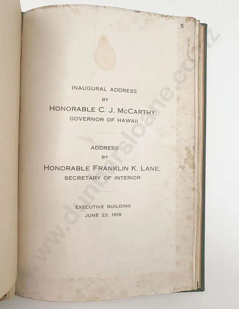 7 Bound Hawaiian Pamphlets Image 1++