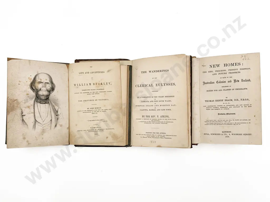Three 19th Century Australian volumes Image 1++