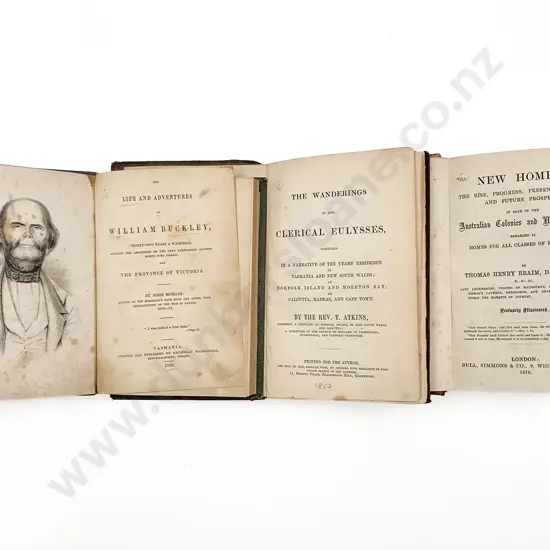 Three 19th Century Australian volumes