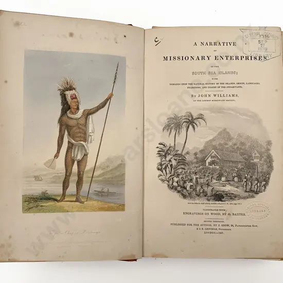 Williams John - A Narrative of Missionary Enterprises To The South Sea Islands