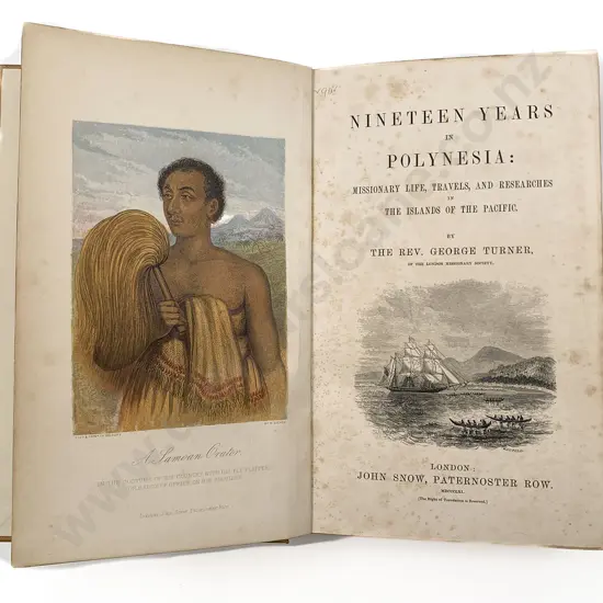 Turner Rev George - Nineteen Years In Polynesia