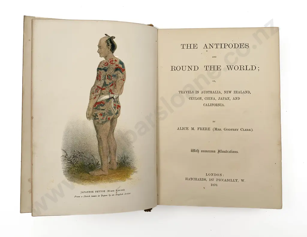 Frere Alice M - The Antipodes and Round The World Image 1++