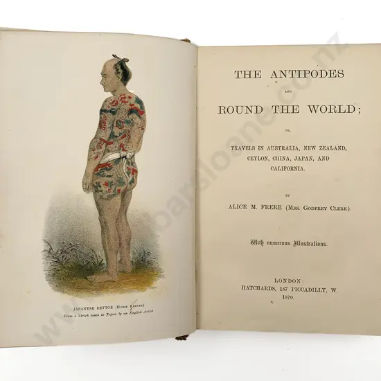 Frere Alice M - The Antipodes and Round The World