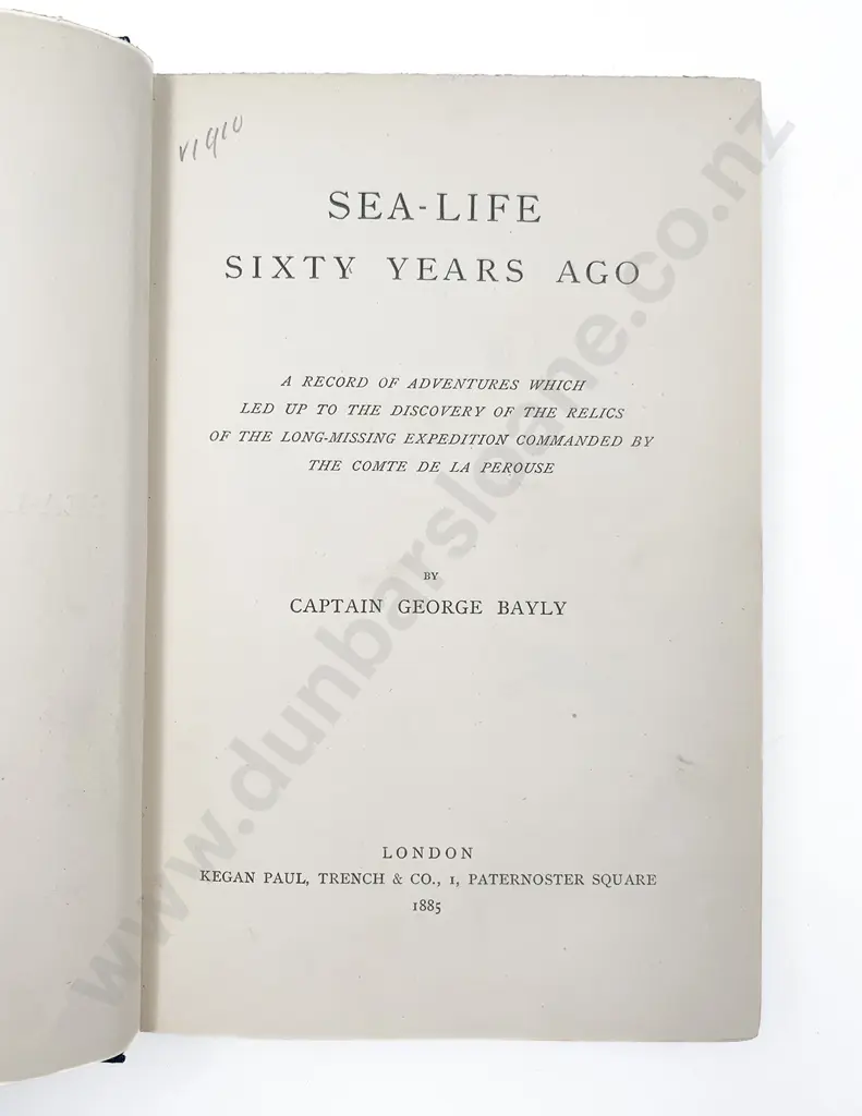 Bayly Captain George - Sea-Life Sixty Years Ago Image 1++