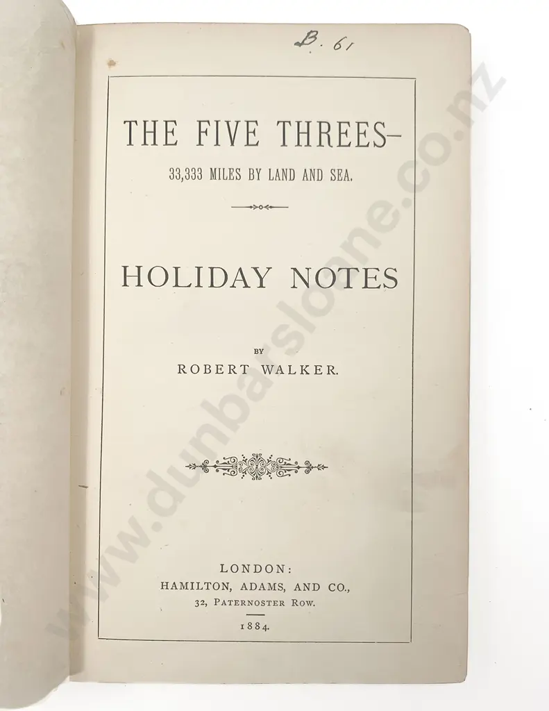 Walker Robert - The Five Threes 33 Image 1++