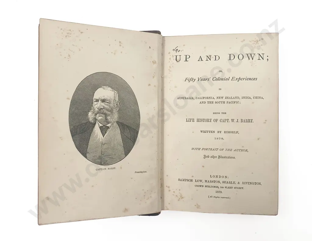 Barry Capt W J - Up And Down Image 1++