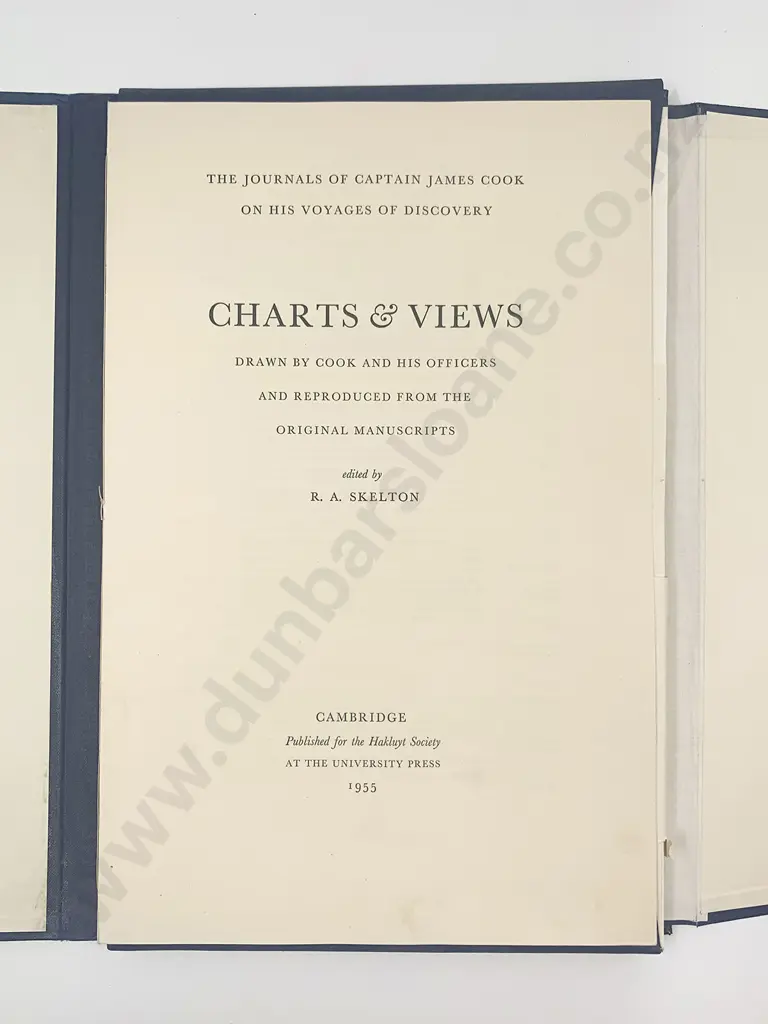 Skelton R A (Editor) Charts & Views Drawn By Cook & His Officers Image 1++